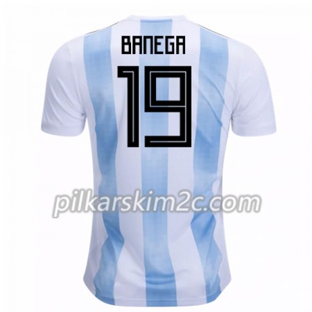 Koszulka Argentyna Banega 19 Główna Mistrzostwa Świata 2018 - Koszulki Piłkarskie